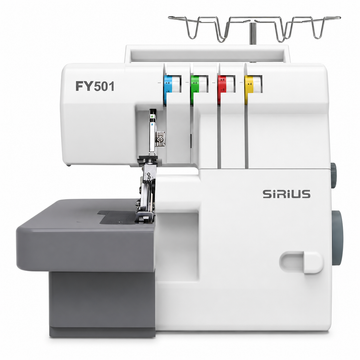 Máquina Overlock Familiar SIRIUS FY501 de 2, 3 y 4 Hilos