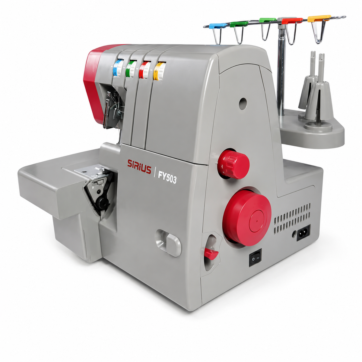 Máquina Overlock Familiar SIRIUS FY503 de 2, 3 y 4 Hilos