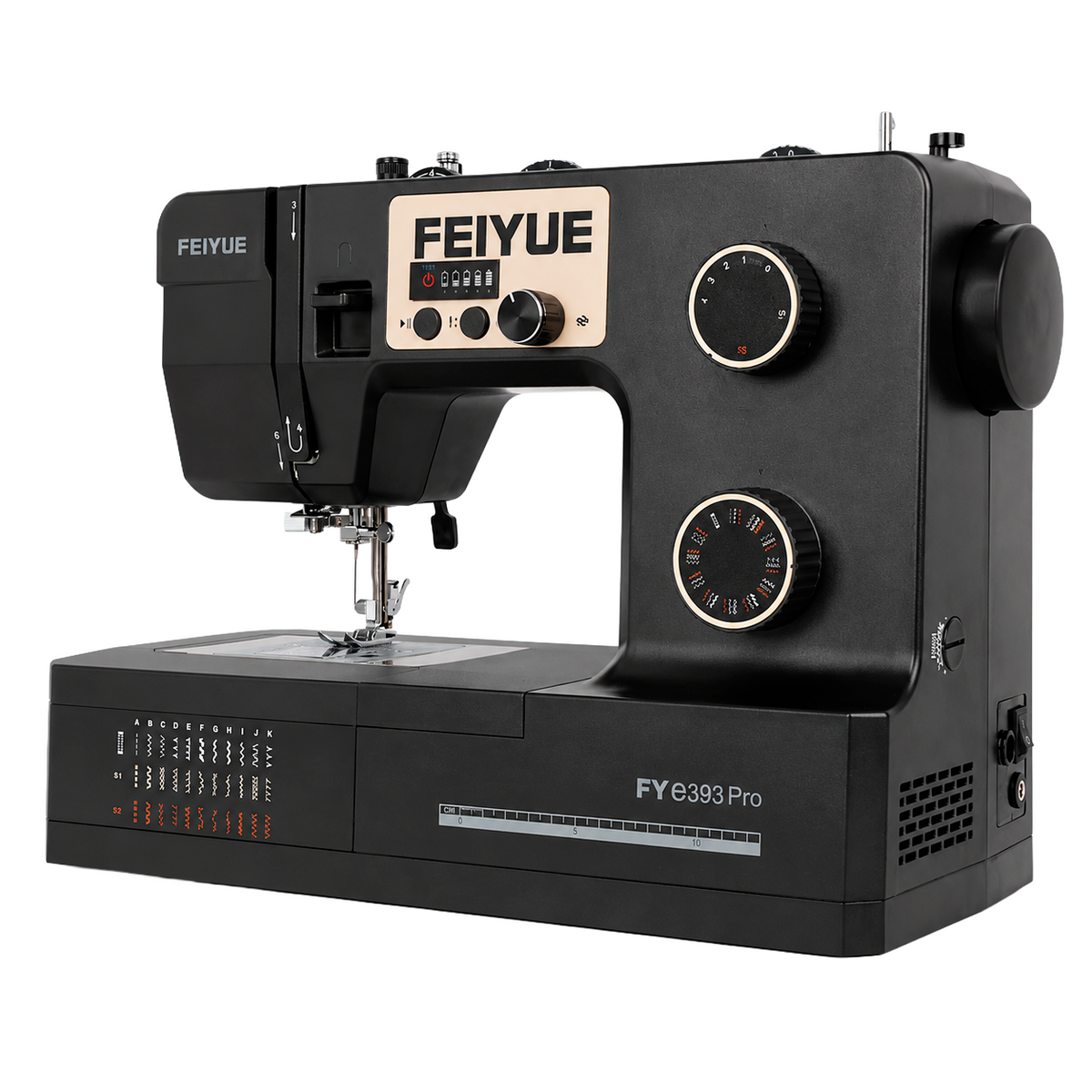 Máquina de Coser Familiar FEIYUE FYE393 con 34 Puntadas