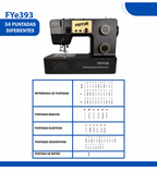 Máquina de Coser Familiar FEIYUE FYE393 con 34 Puntadas