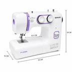 Máquina de Coser Familiar SIRIUS FY-E300 con Pedal y 24 Puntadas