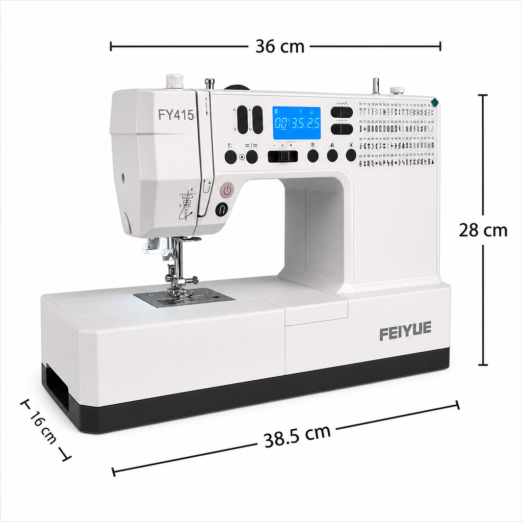 M�quina de Coser Familiar Electr�nica FEIYUE FY415 con Mesa Extendible - imagen 5