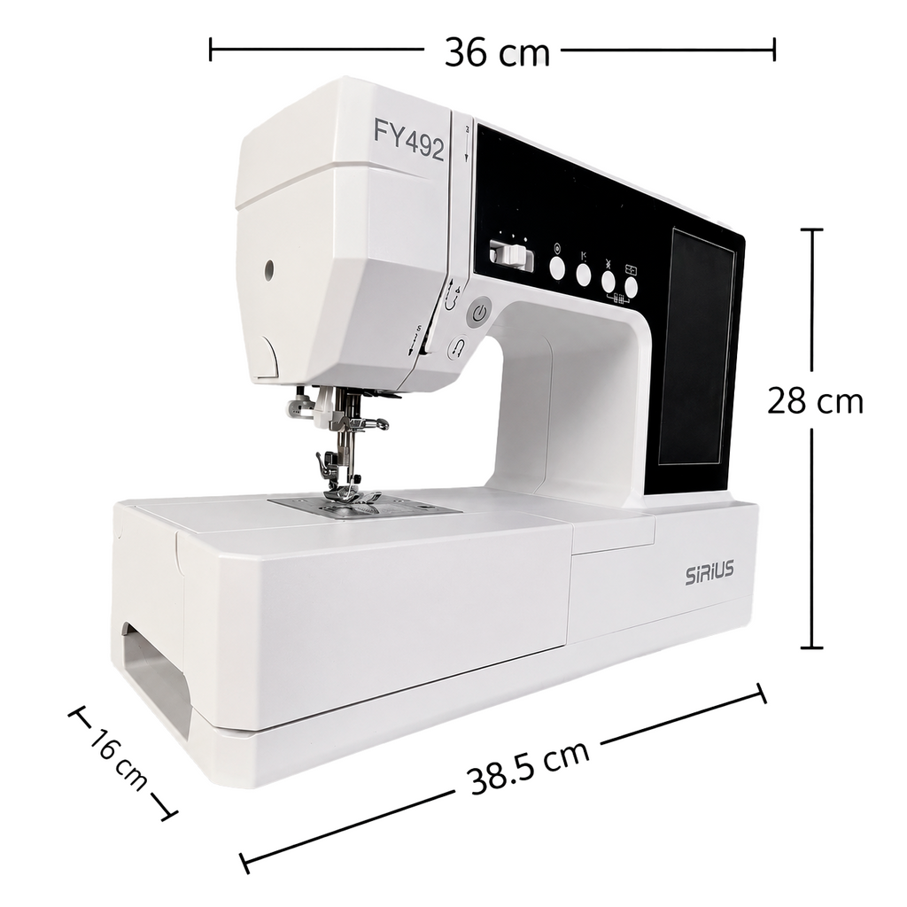 M�quina de Coser y Bordar Computarizada FEIYUE FY492 con Pantalla T�ctil - imagen 5