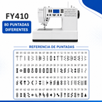 M�quina de Coser Familiar Electr�nica SIRIUS FY410 con Mesa Extendible - imagen 5