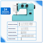 M�quina de Coser Familiar FEIYUE FY220 con Mesa de Extensi�n - imagen 8