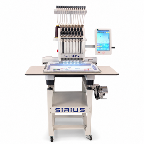 Bordadora Computarizada SIRIUS SR1501TC Mini de 15 Agujas | Máquinas de Coser MX