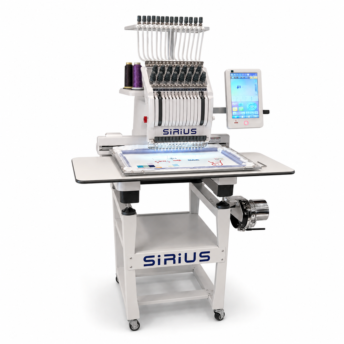 Bordadora Computarizada SIRIUS SR1501TC Mini de 15 Agujas | Máquinas de Coser MX