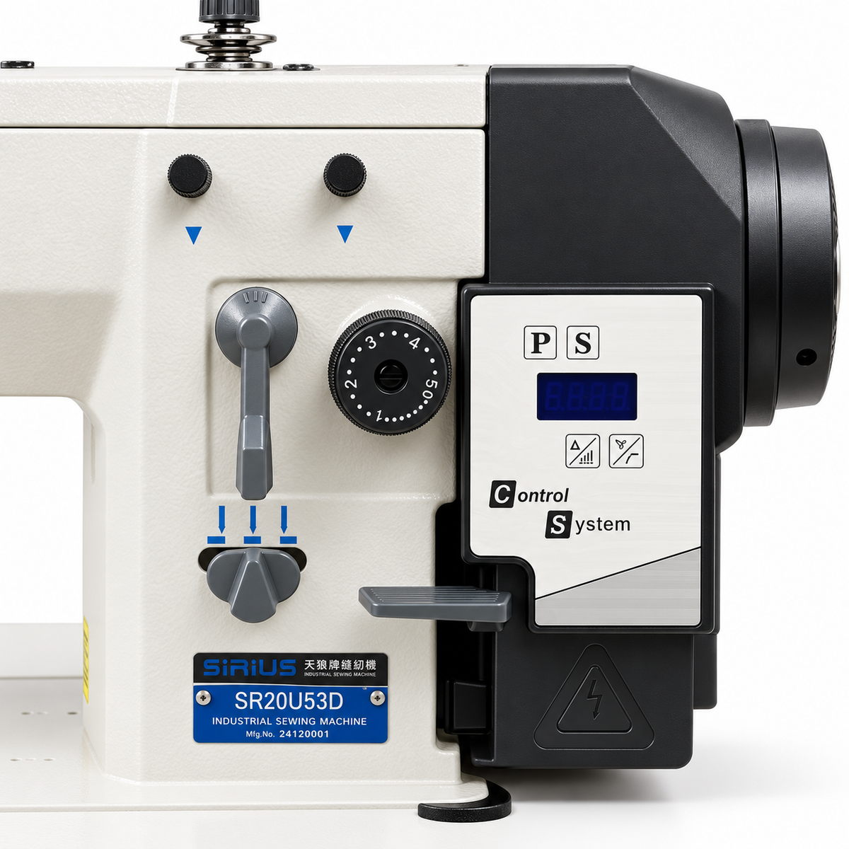 Máquina Zigzag Industrial SIRIUS SR20U53D | Máquinas de Coser MX