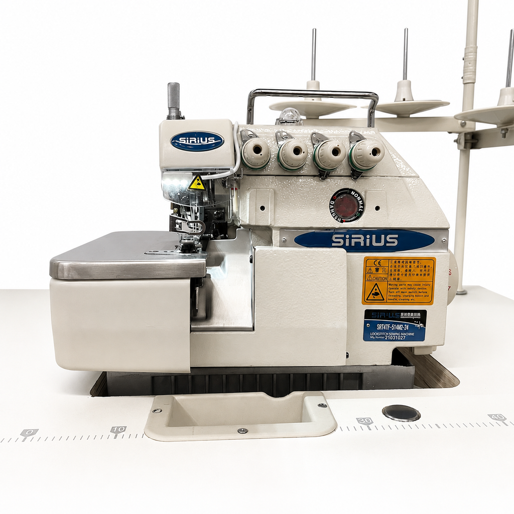 Overlock Industrial SIRIUS SR747A de 4 Hilos | Máquinas de Coser MX