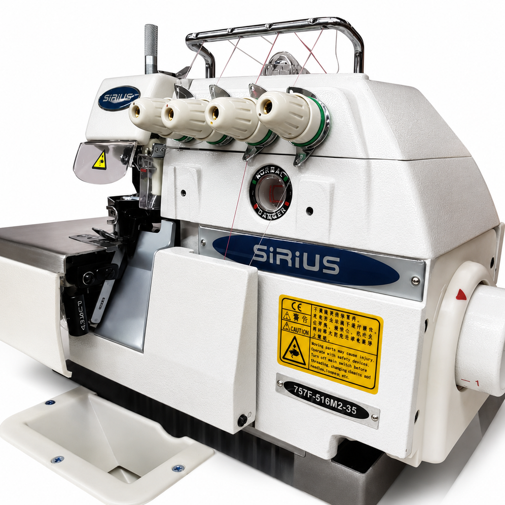 Overlock Industrial SIRIUS SR757A de 5 Hilos | Máquinas de Coser MX
