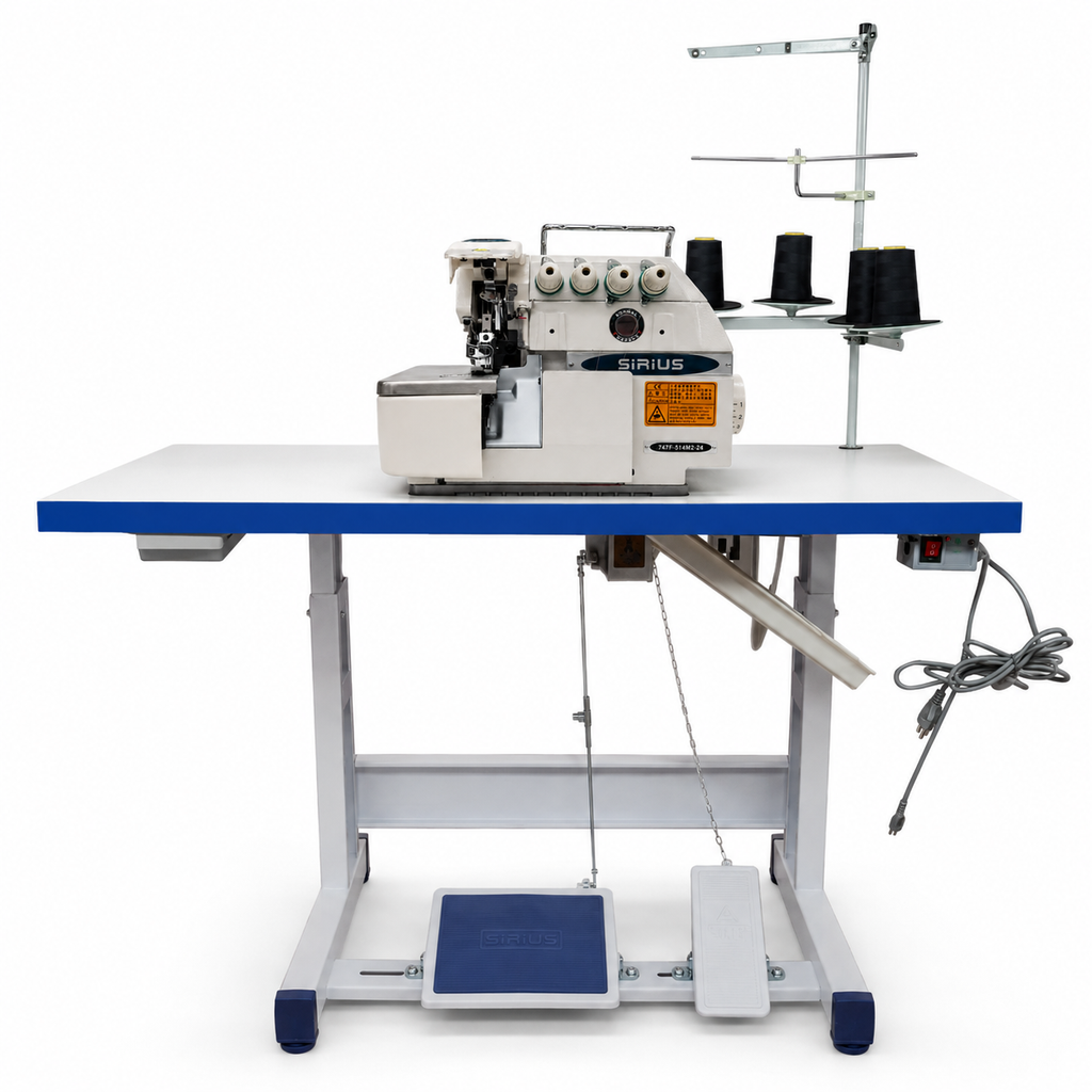 Overlock Industrial SIRIUS SR757A de 5 Hilos | Máquinas de Coser MX