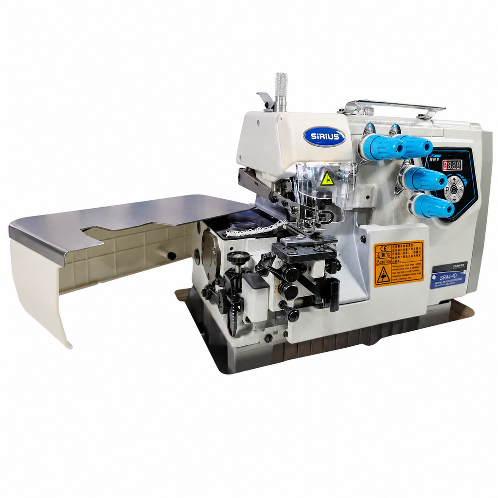Overlock Industrial SIRIUS SRA4-4D de 4 Hilos | Máquinas de Coser MX