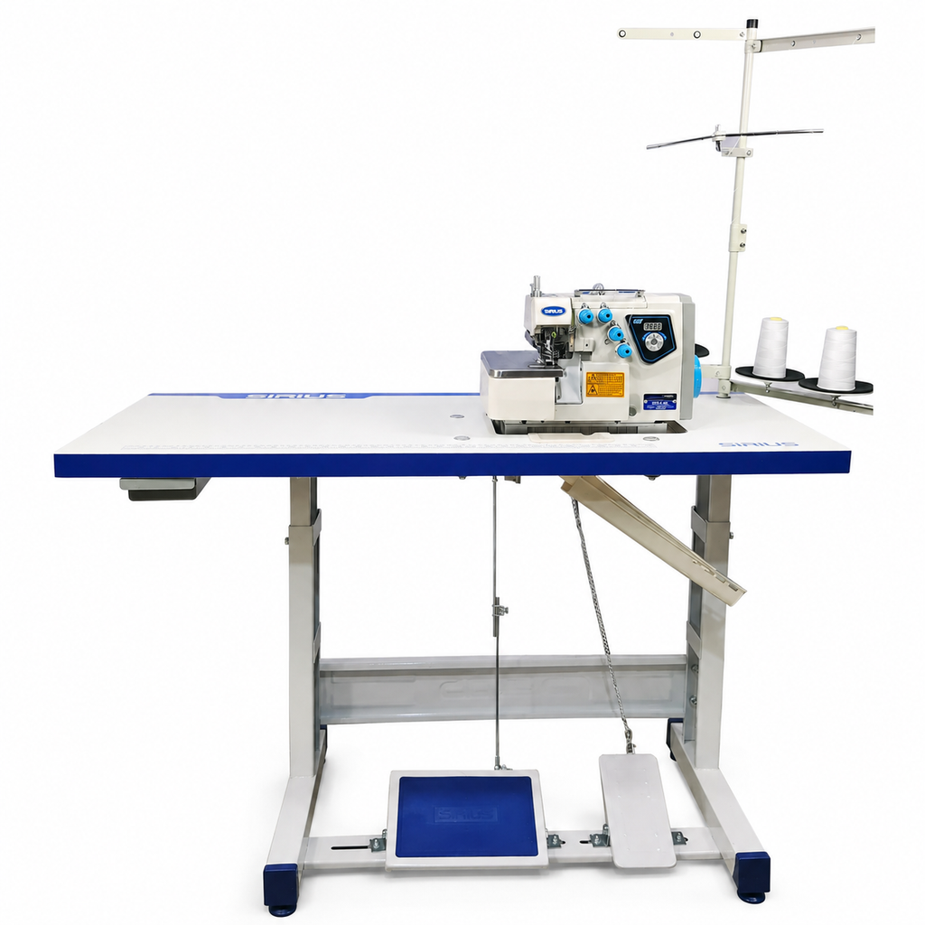 Overlock Industrial SIRIUS SRA4-4D de 4 Hilos | Máquinas de Coser MX