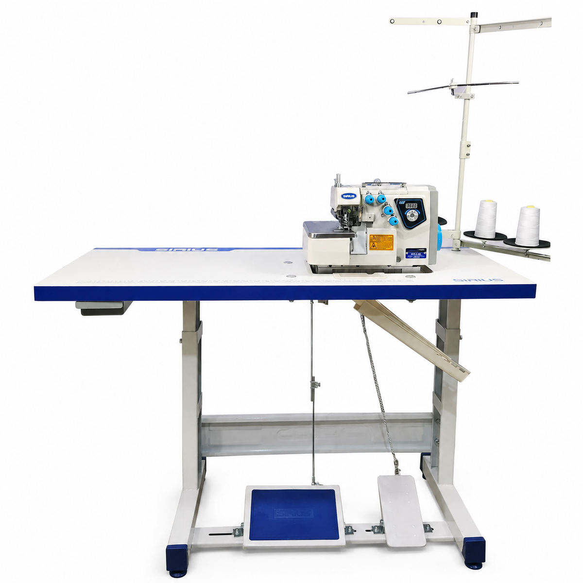Overlock Industrial SIRIUS SRA4-4D de 4 Hilos | Máquinas de Coser MX