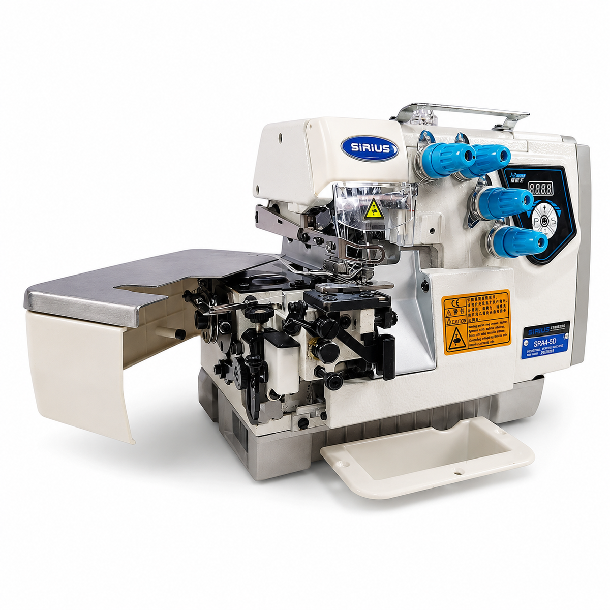 Overlock Industrial SIRIUS SRA4-5D de 5 Hilos | Máquinas de Coser MX
