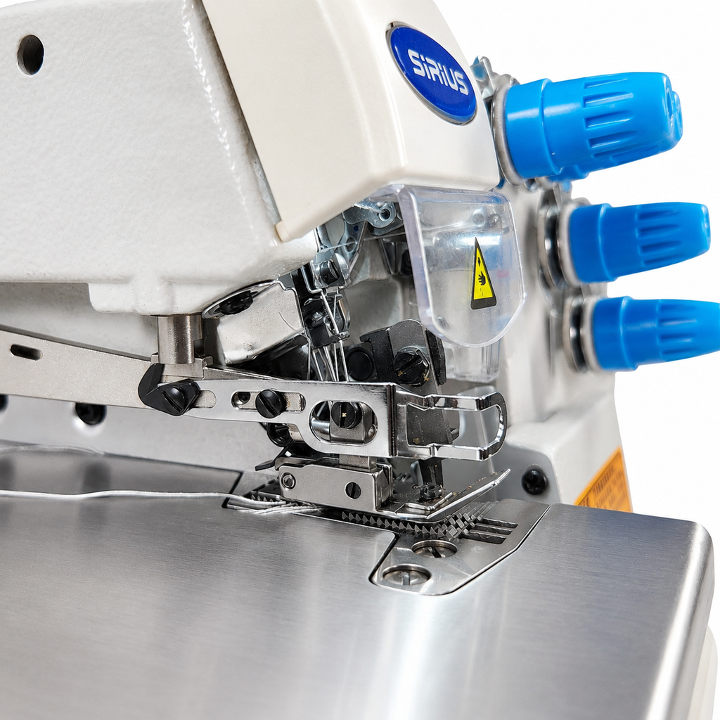 Overlock Industrial SIRIUS SRA4-5D de 5 Hilos | Máquinas de Coser MX