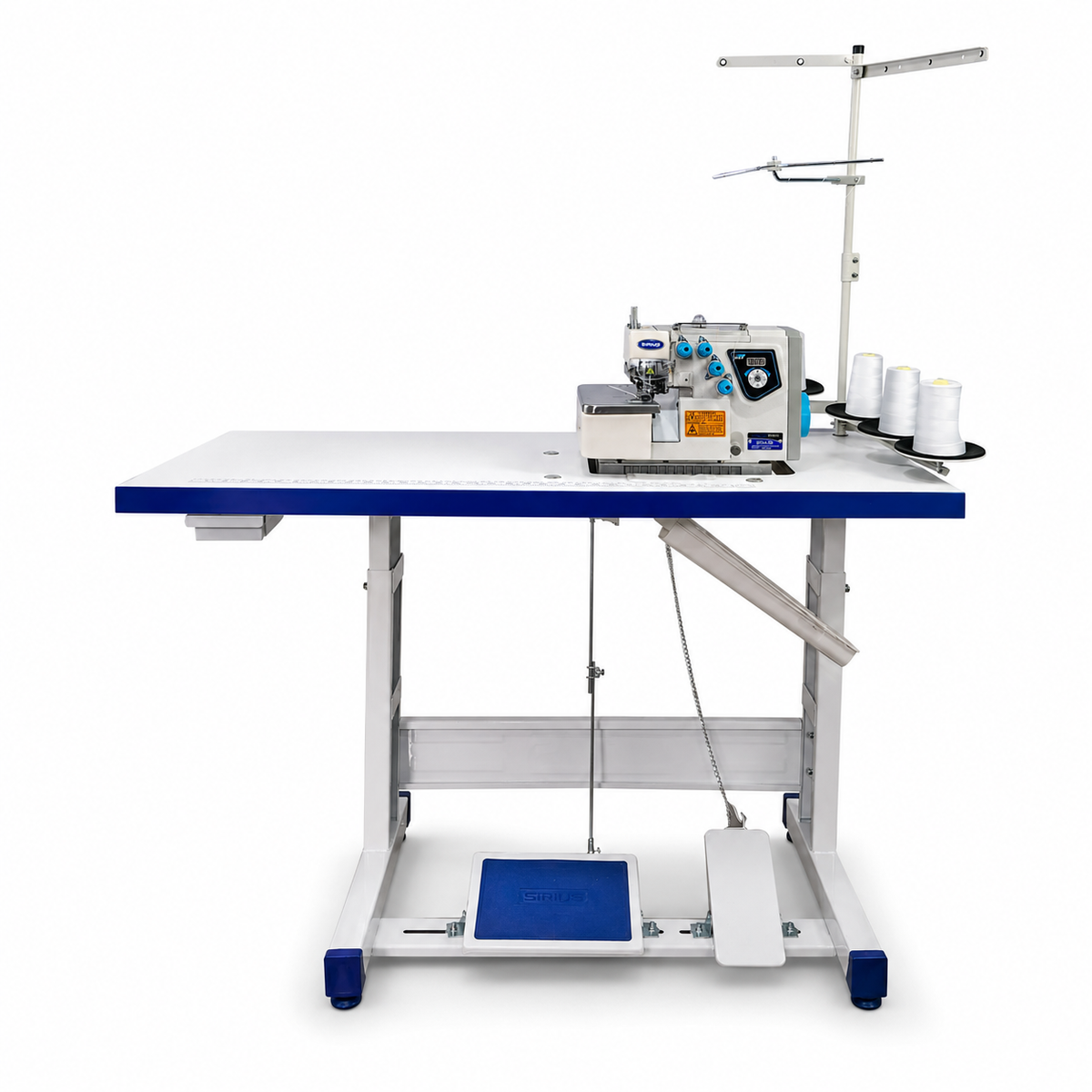 Overlock Industrial SIRIUS SRA4-5D de 5 Hilos | Máquinas de Coser MX