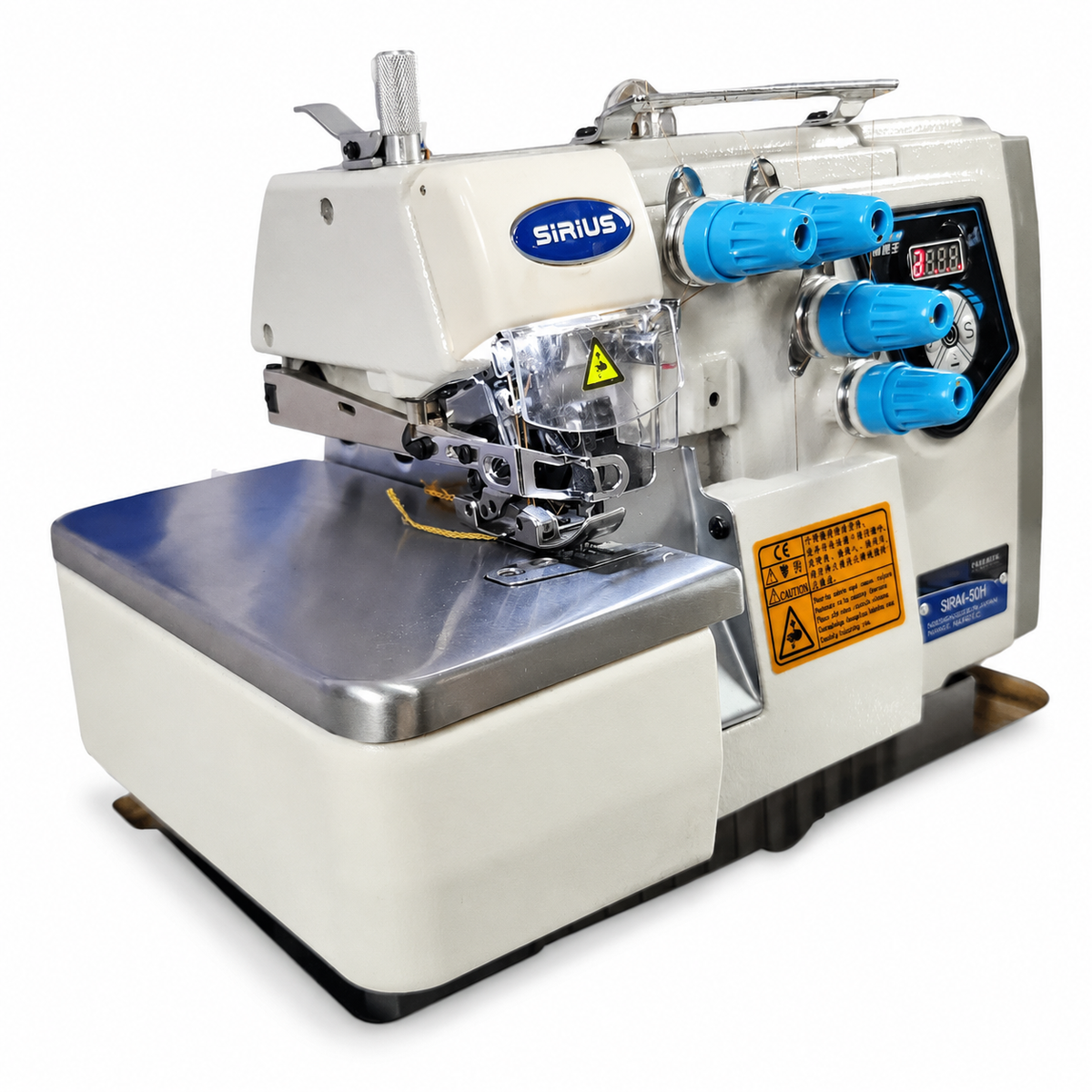 Overlock Industrial SIRIUS SRA4-5DH para Trabajo Pesado | Máquinas de Coser MX