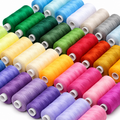 Hilos de poliéster surtidos para máquina de coser — detalle de colores