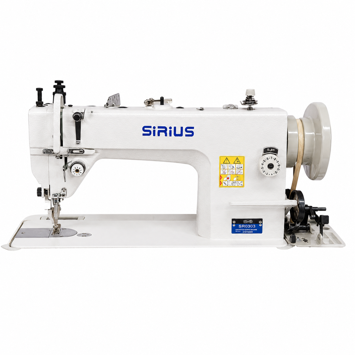 Máquina Recta de Doble Arrastre SIRIUS SR0303CX | Máquinas de Coser MX