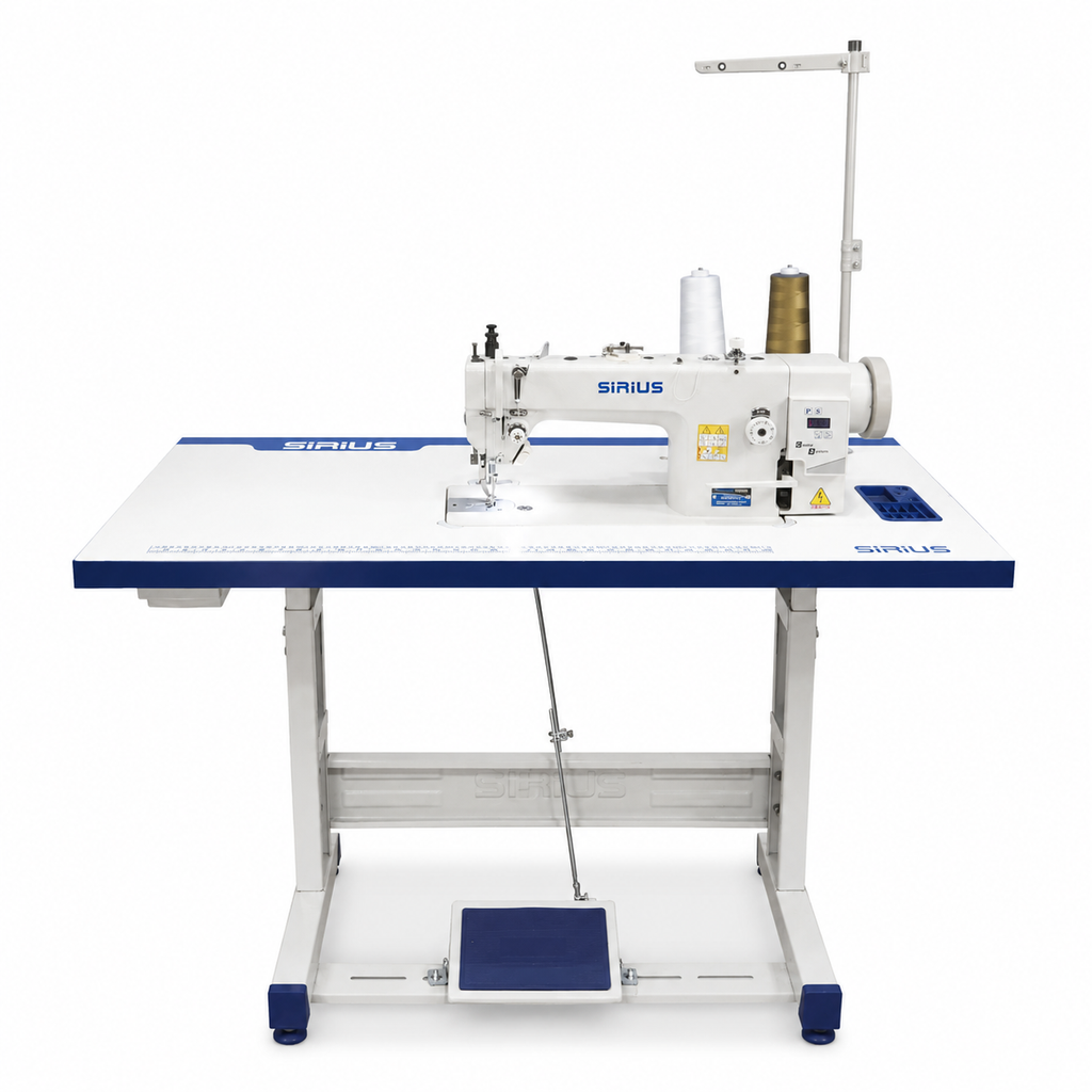 Máquina Recta de Doble Arrastre Automática SIRIUS SR0303CXD | Máquinas de Coser MX