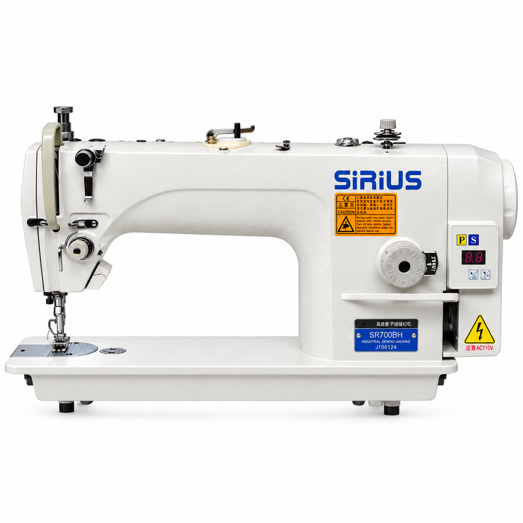 Máquina Recta Industrial SIRIUS SR8700BH Cangrejo Jumbo | Máquinas de Coser MX