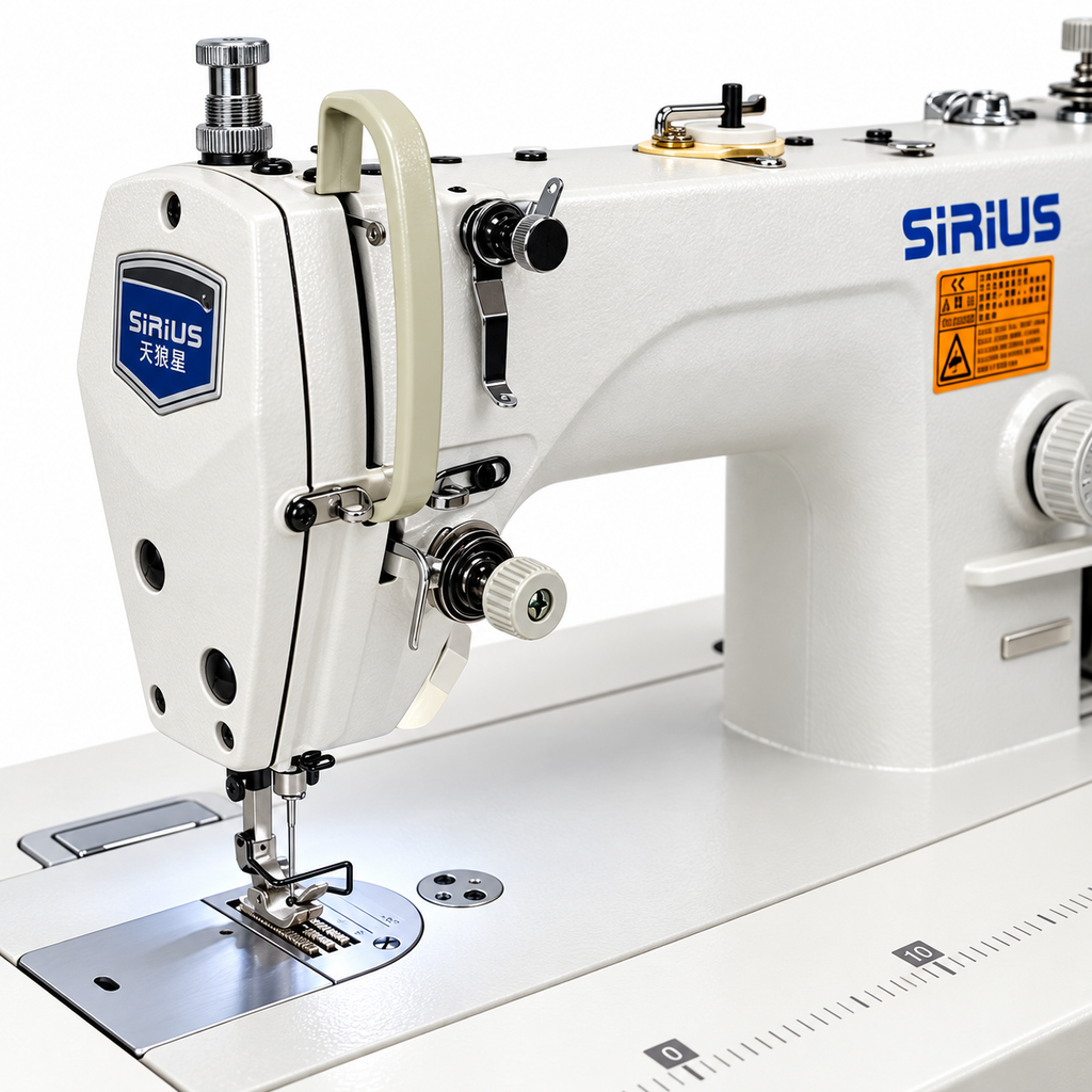 Máquina Recta Industrial SIRIUS SR8700BH Cangrejo Jumbo | Máquinas de Coser MX
