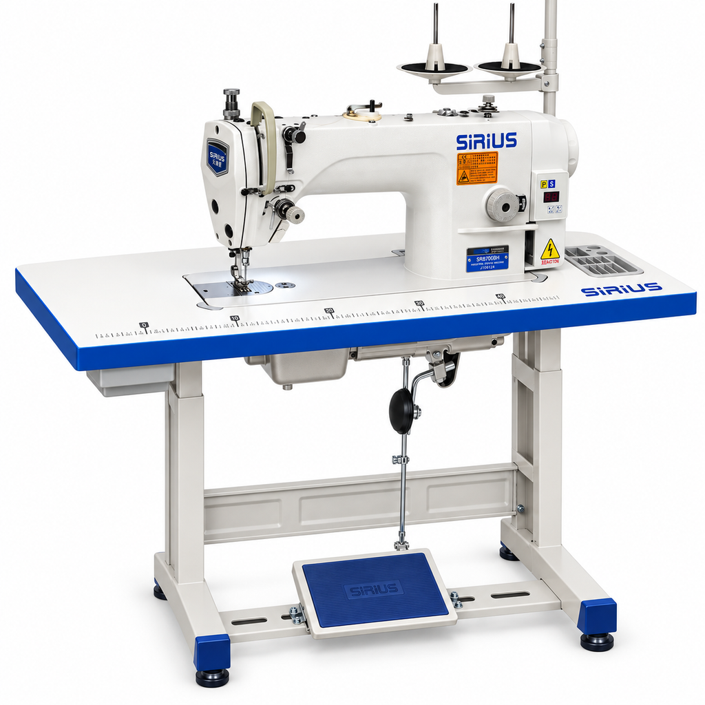 Máquina Recta Industrial SIRIUS SR8700BH Cangrejo Jumbo | Máquinas de Coser MX