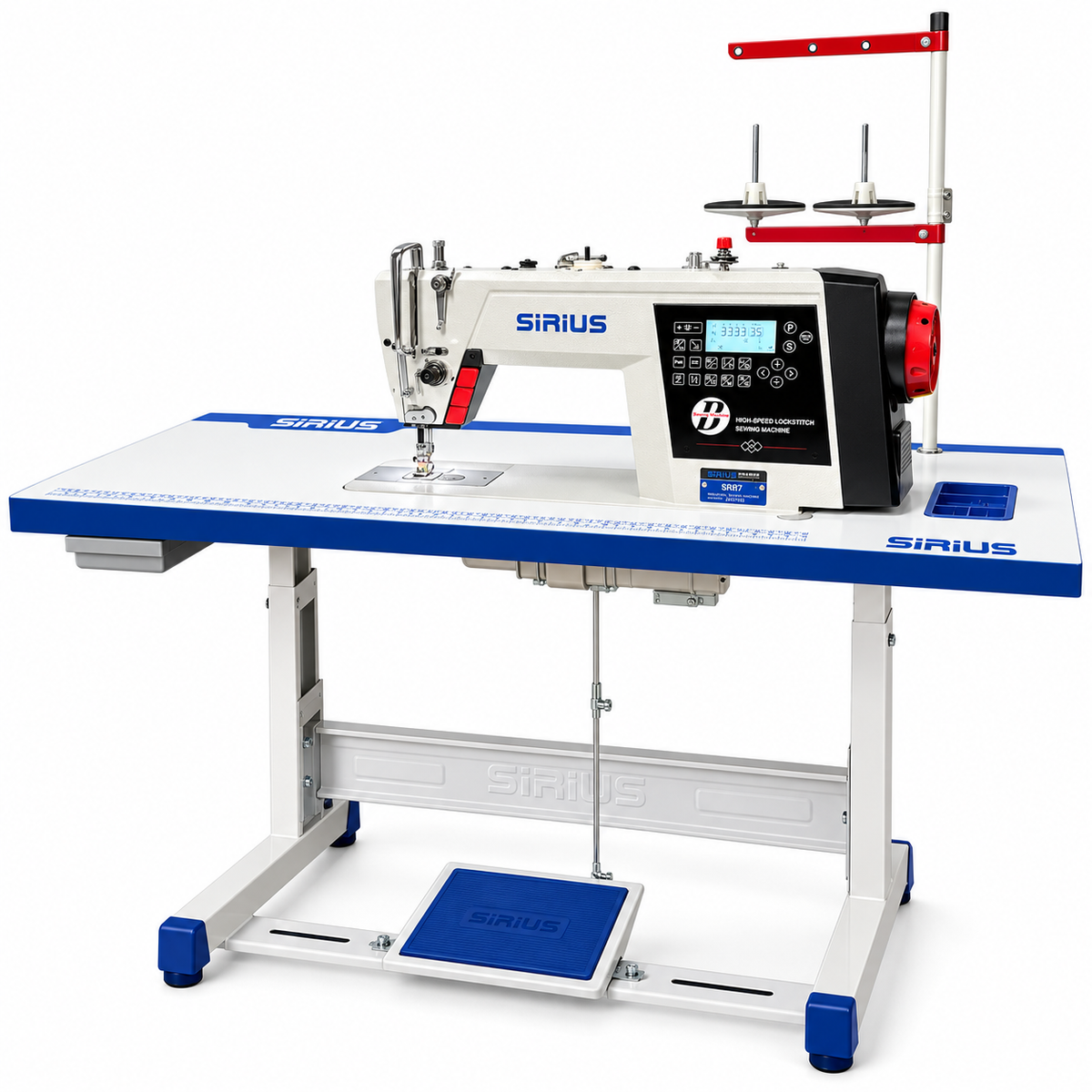 Máquina Recta Electrónica SIRIUS SRB7 | Máquinas de Coser MX