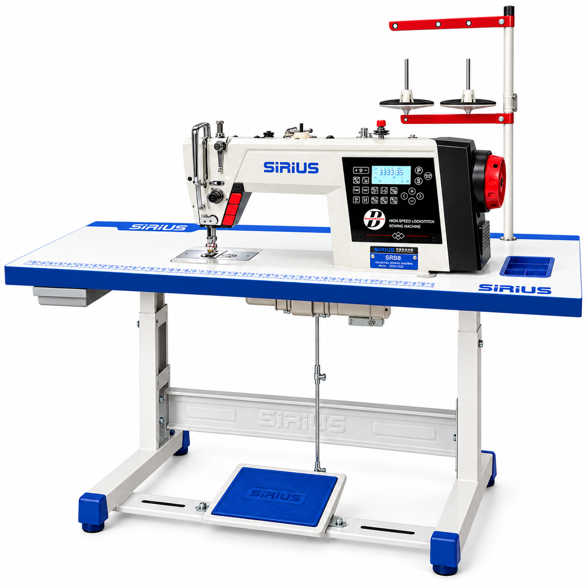 Máquina Recta Electrónica SIRIUS SRB8 | Máquinas de Coser MX