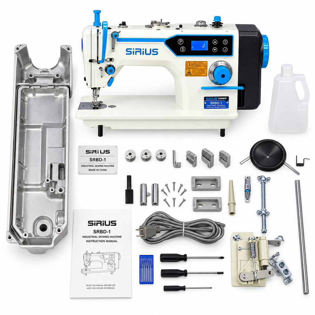 Máquina Recta Industrial SIRIUS SRBD-1 | Máquinas de Coser MX